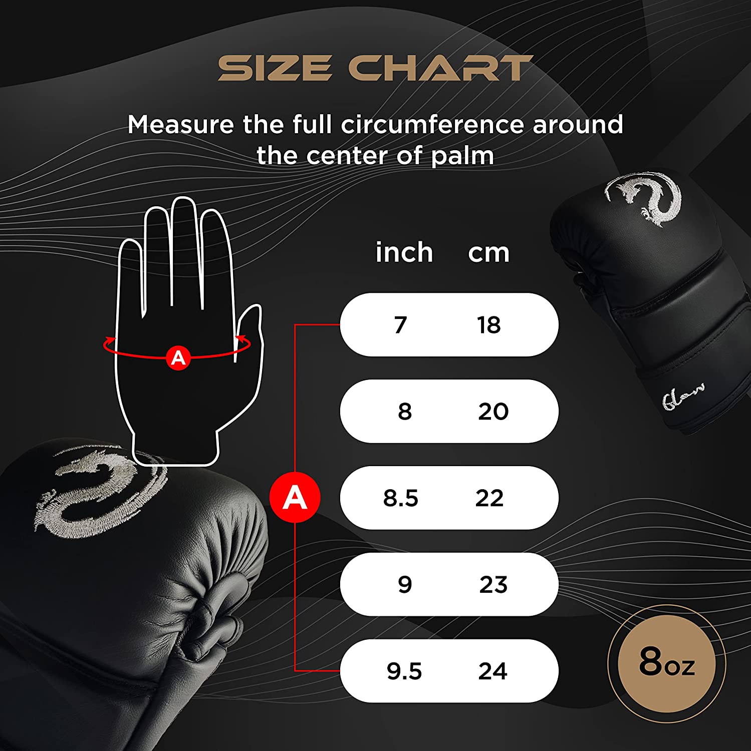 無敵Invincible - MMA 實戰露5指手套